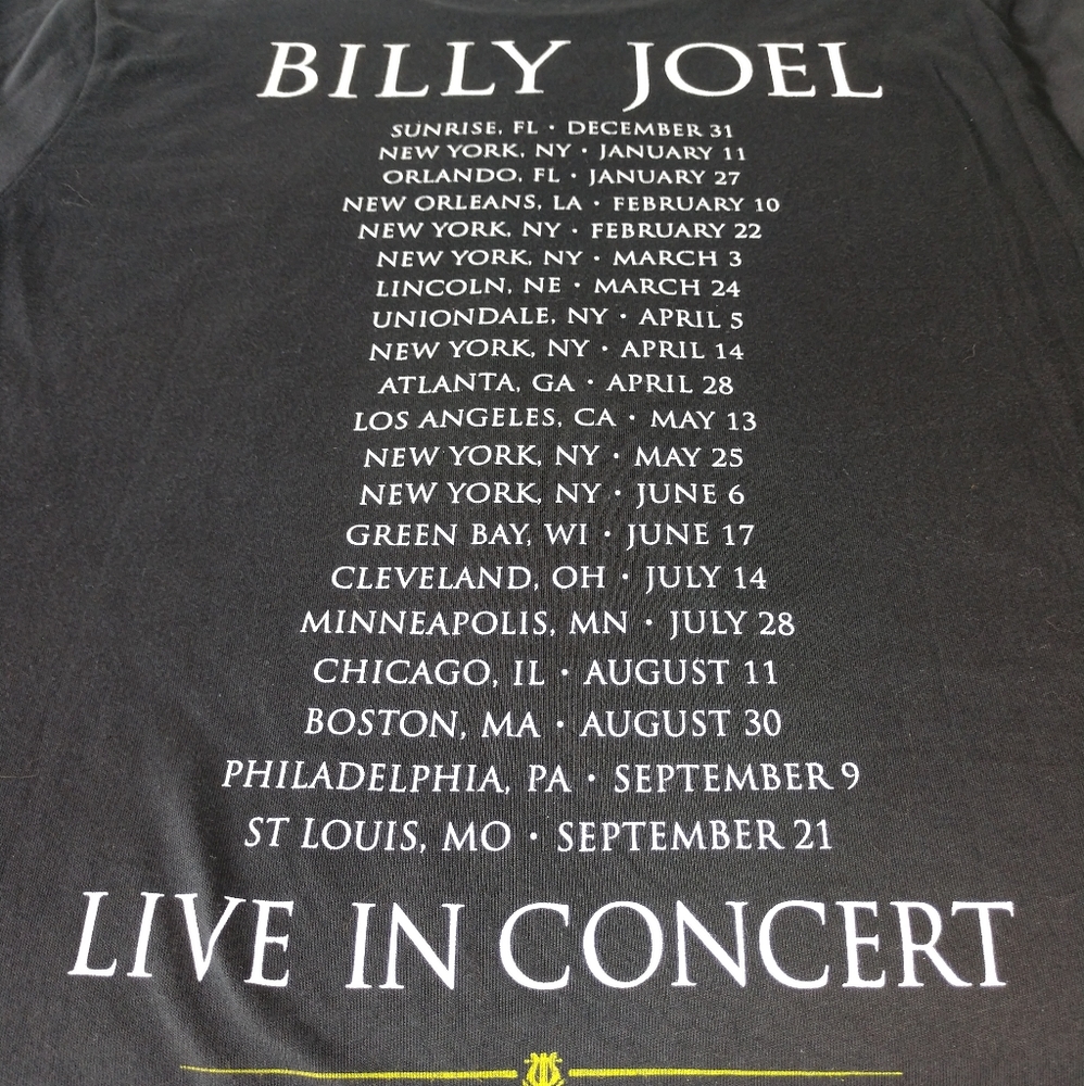 Billy Joel T-shirt - Picture 4 of 7
